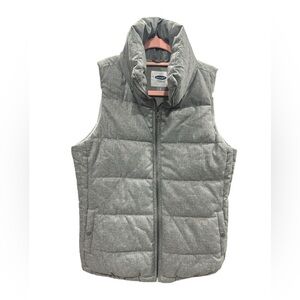 Old Navy Gray Puffer Vest Size: XS